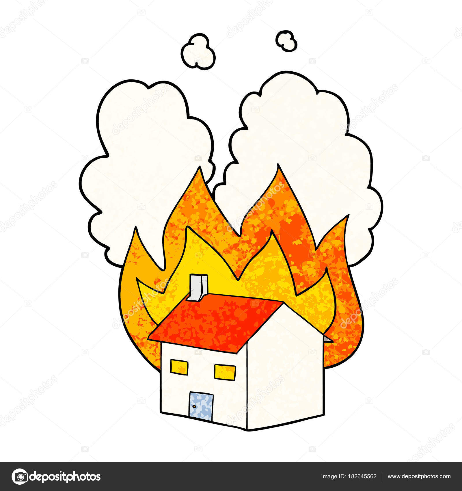 Maison En Feu Dessin Images  Ventana Blog