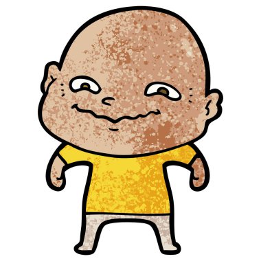 vektör çizim karikatür ürpertici adam