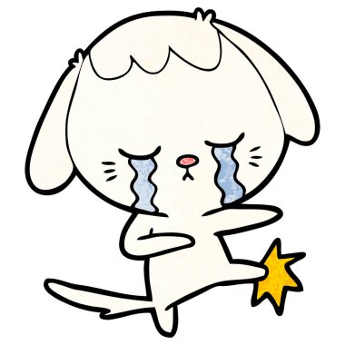 vektör çizim sevimli çizgi fil