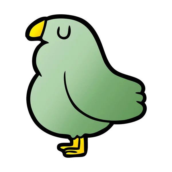 Ilustración Vectorial Aves Dibujos Animados — Vector de stock