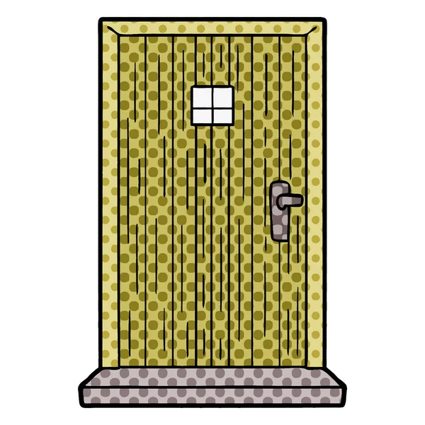 Cartoon Doorway Vector Illustration — Stock Vector