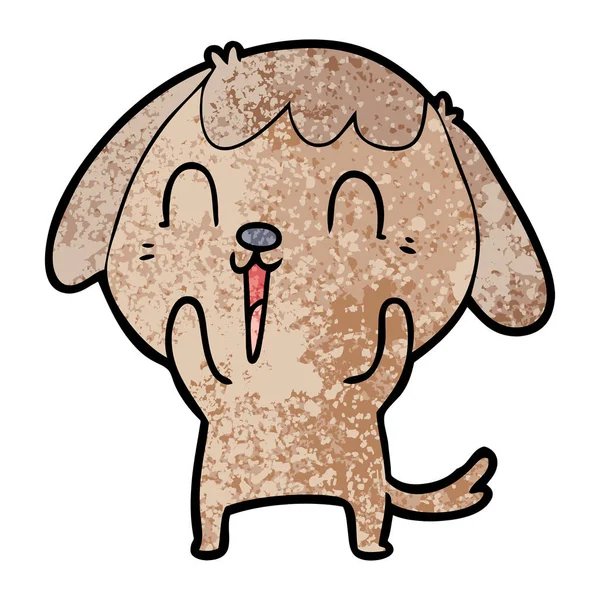 かわいい犬のベクトルイラスト — ストックベクタ