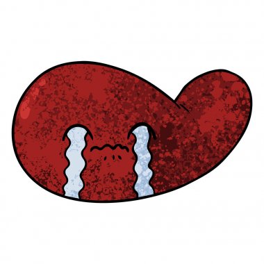 vektör çizim karikatür mesane