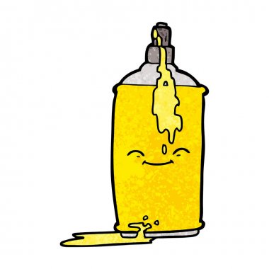 çizgi film sprey boya