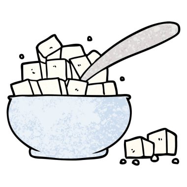 vektör çizim karikatür şekerlik