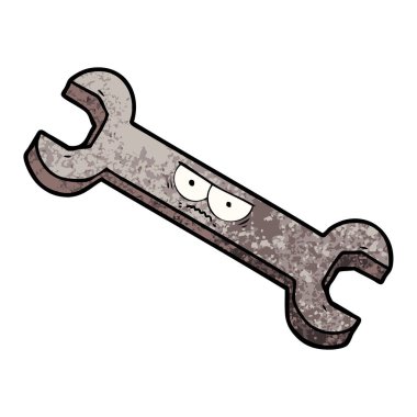 vektör çizim karikatür kızgın aracı