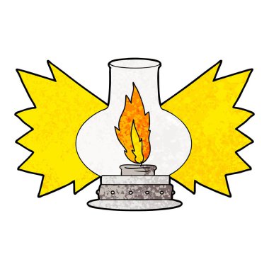 vektör çizim karikatür fener