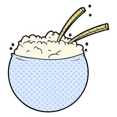 pirinç kâse çizgi film