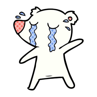 üzgün kutup ayısı çizgi roman