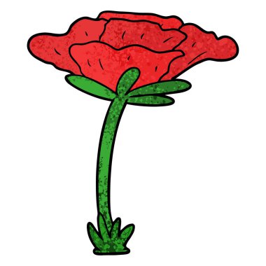 vektör çizim karikatür haşhaş