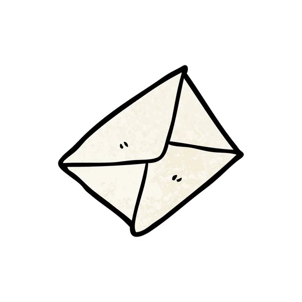 Vectorillustratie Van Cartoon Envelop — Stockvector