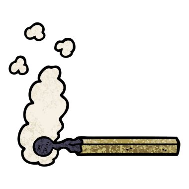 vektör çizim karikatür maç