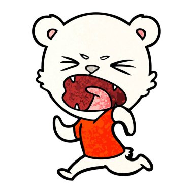 kızgın kutup ayısı karikatür