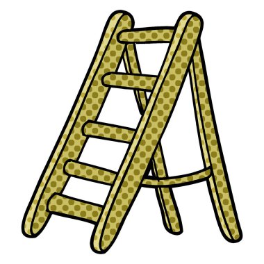 vektör çizim karikatür merdiven