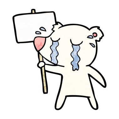 üzgün kutup ayısı çizgi roman