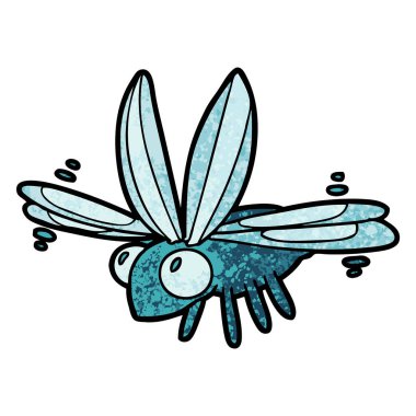 sevimli çizgi hata uçan