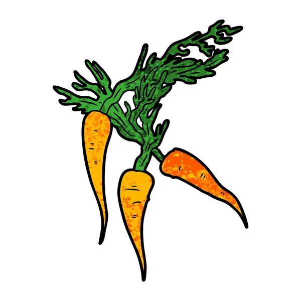 vektör çizim karikatür havuç