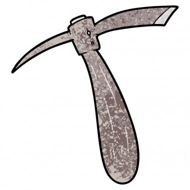 Çizgi film baltasının vektör çizimi