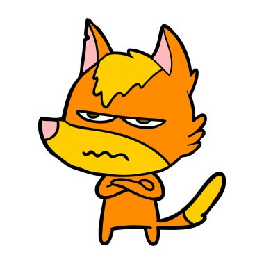 kızgın tilki çizgi film karakteri