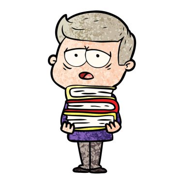 vektör çizim karikatür adam