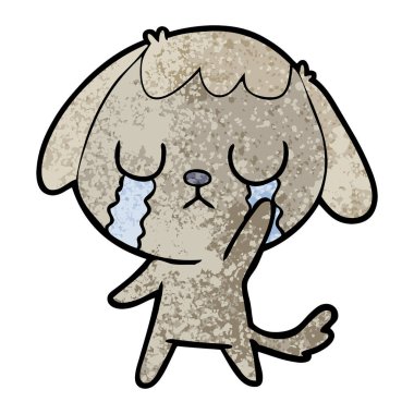 Çizgi film köpeğinin vektör çizimi