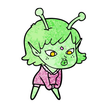 güzel çizgi film yabancı kız