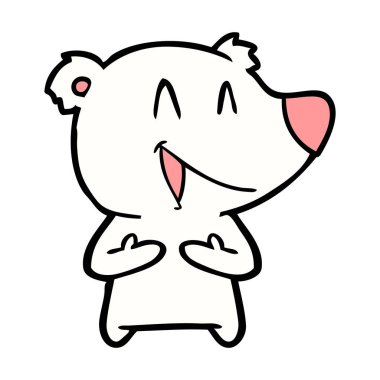 mutlu polar bear çizgi film