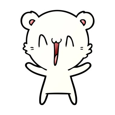 mutlu polar bear çizgi film