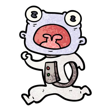 çizgi film garip uzaylı kaçmak