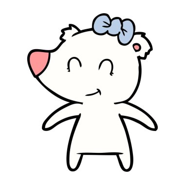 mutlu polar bear çizgi film