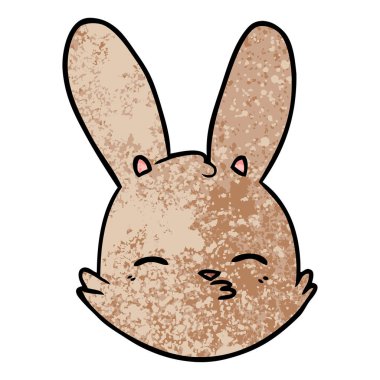 karikatür tavşan yüzü dikkate alınarak