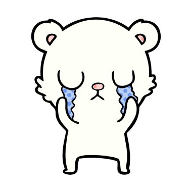 üzgün kutup ayısı çizgi roman