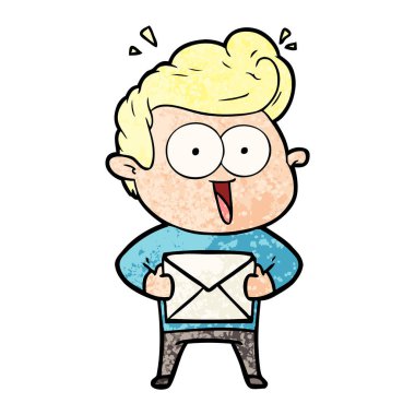 Zarf adamla çizgi film