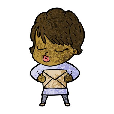 çizgi film gözleri kadınla kapat