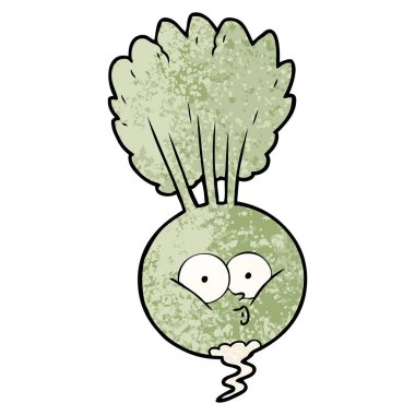 vektör çizim karikatür bitkisel