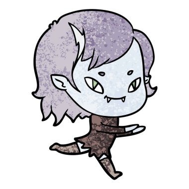 kaçan karikatür dostu vampir kız