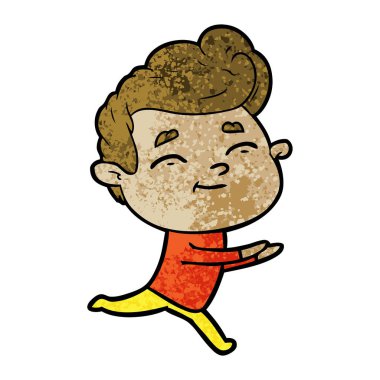 vektör çizim karikatür adam