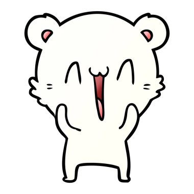 mutlu polar bear çizgi film