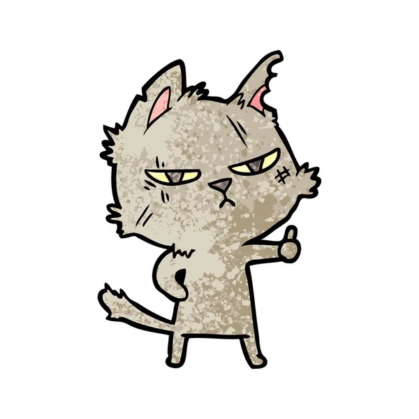 ภาพเวกเตอร ของแมวการ — ภาพเวกเตอร์สต็อก