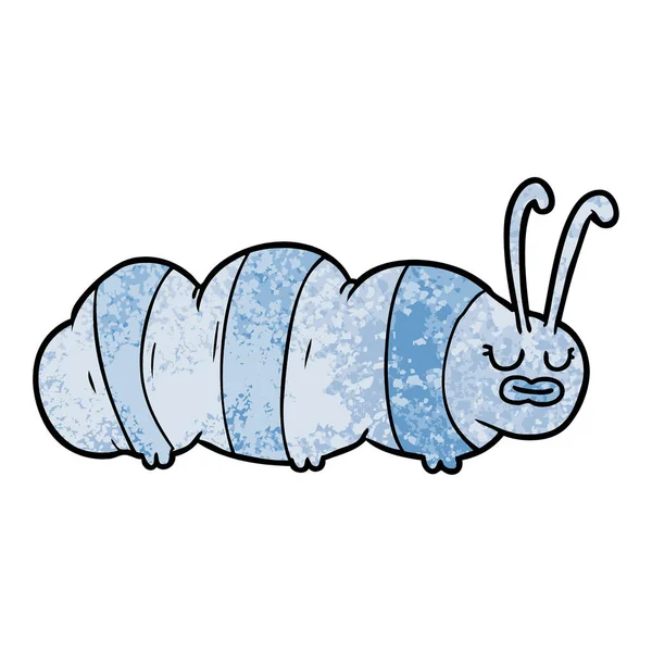 Vectorillustratie Van Grappige Cartoon Bug — Stockvector