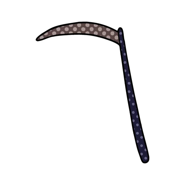 Vectorillustratie Van Cartoon Scythe — Stockvector