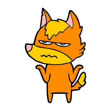 kızgın tilki çizgi film karakteri