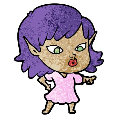 güzel çizgi film elf kızı