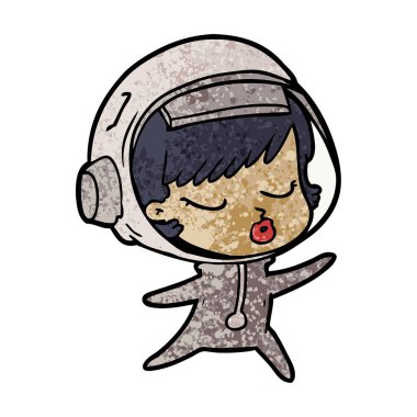 vektör çizim karikatür kız ağlıyor