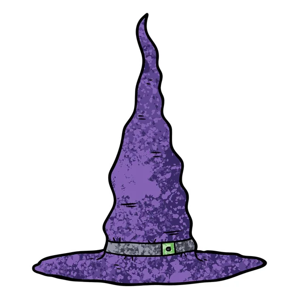 Vector Illustration Cartoon Witchs Hat — Stock Vector