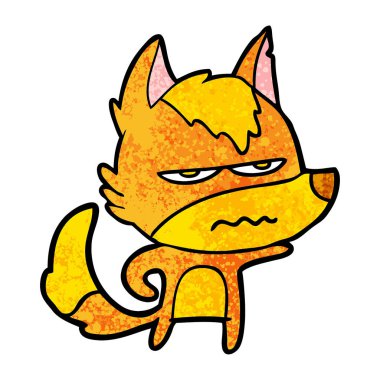 kızgın tilki çizgi film karakteri