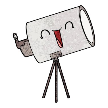 yüz teleskopla çizgi film