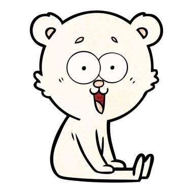 Ayıcık çizgi film gülüyor