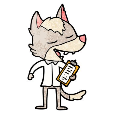 gülüyor karikatür saleman kurt