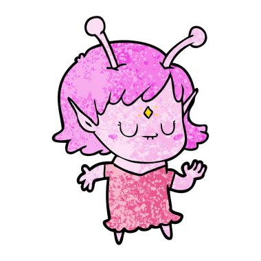 çizgi film yabancı kız dans